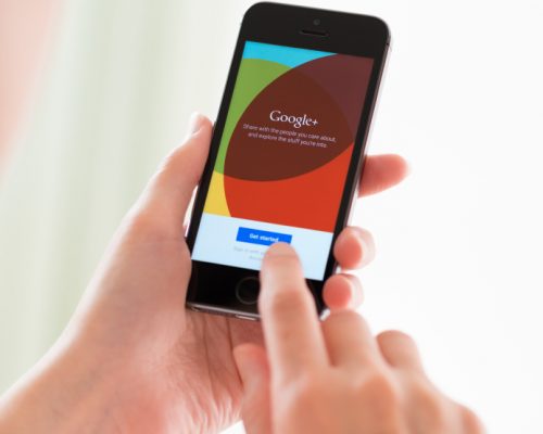 Google plus on iphone