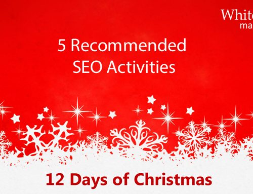 5 Recommended SEO Activities