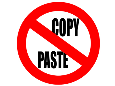 duplicate website content