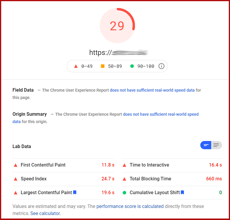 core web vitals